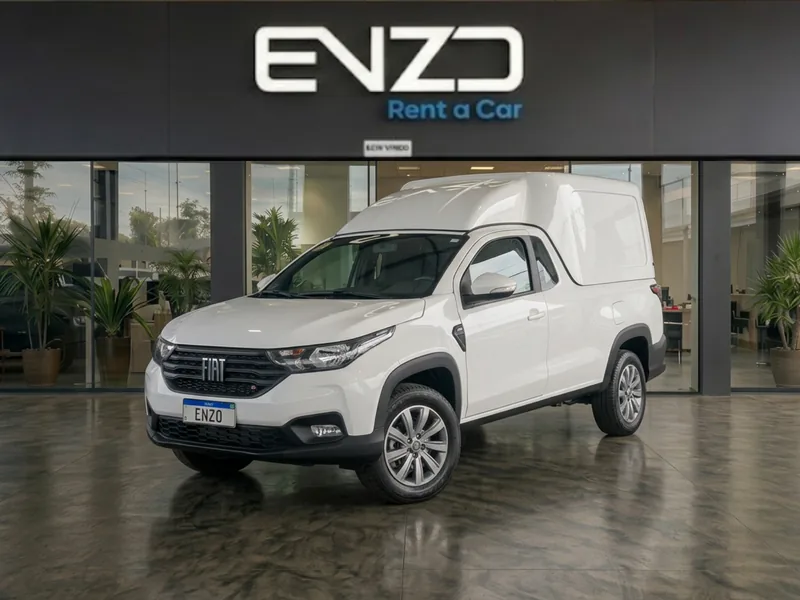 Fiat Strada para locação na Enzo Rent a Car